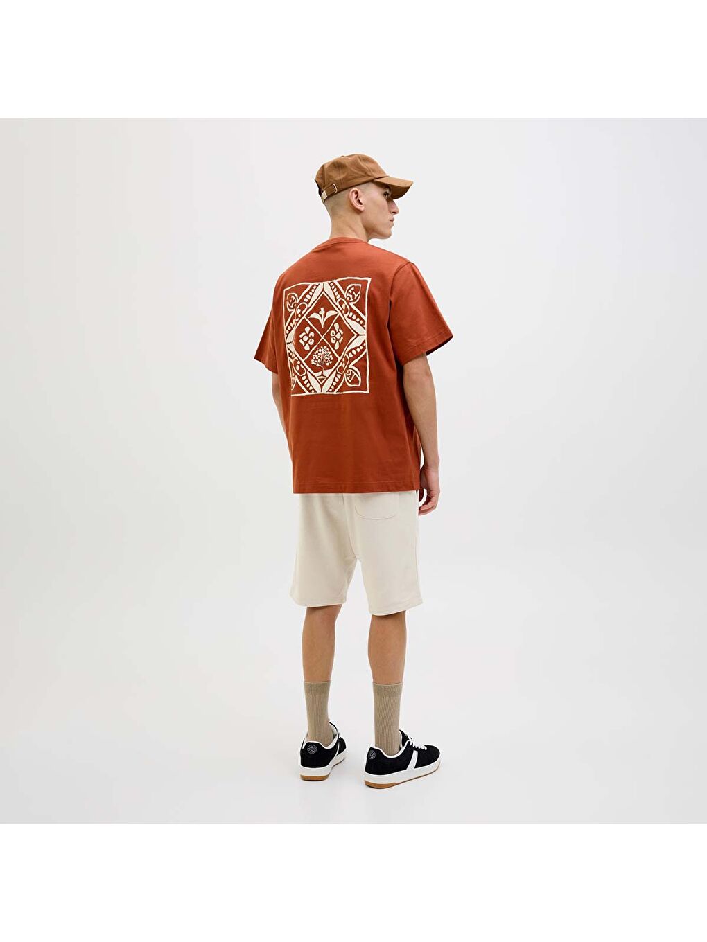 Gordon Bradley Sweat Short Mid Noos Erkek Bej Şort-1