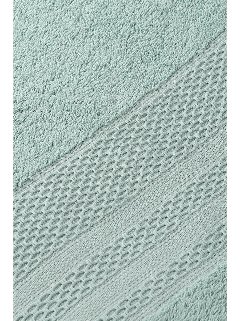 Bluenity Softy - %100 Pamuklu Ekstra Yumuşak Vücut Havlusu 70X140 Cm Yeşil - 2