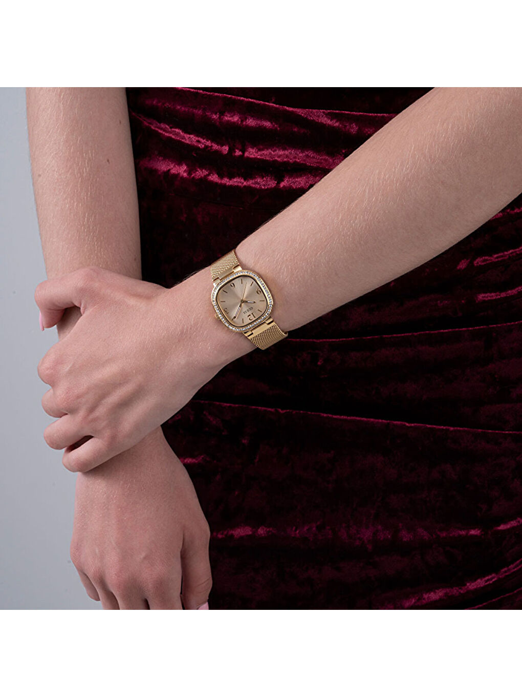 Sarı GUGW0354L2 Kadın Kol Saati-5