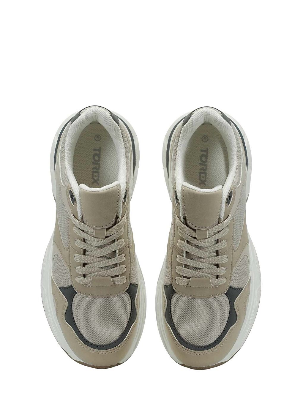 Bej BARNEY Kum Rengi Erkek Spor Ayakkabı-3