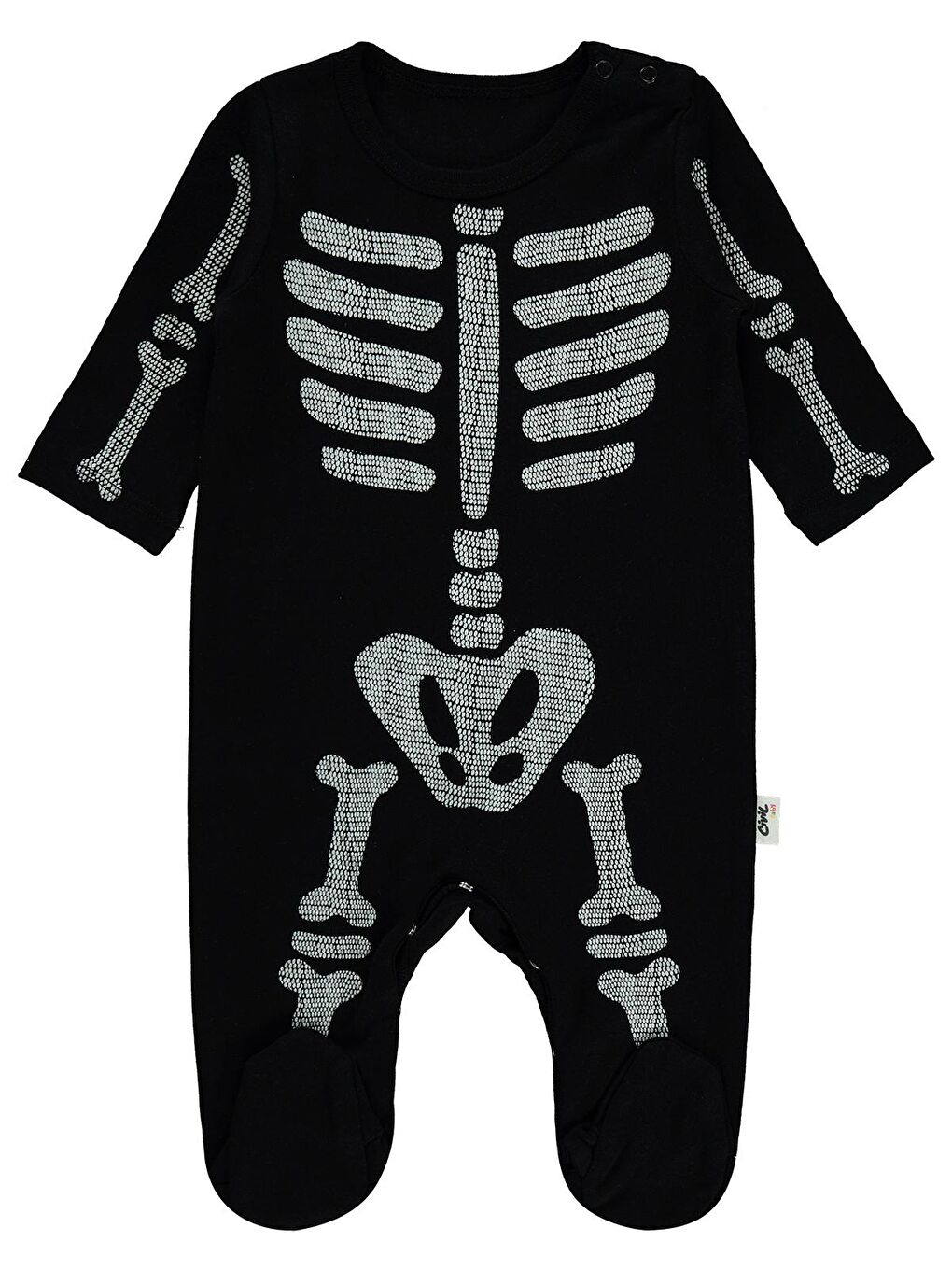 Baby Bebek Patikli Tulum 1-6 Ay Siyah-1