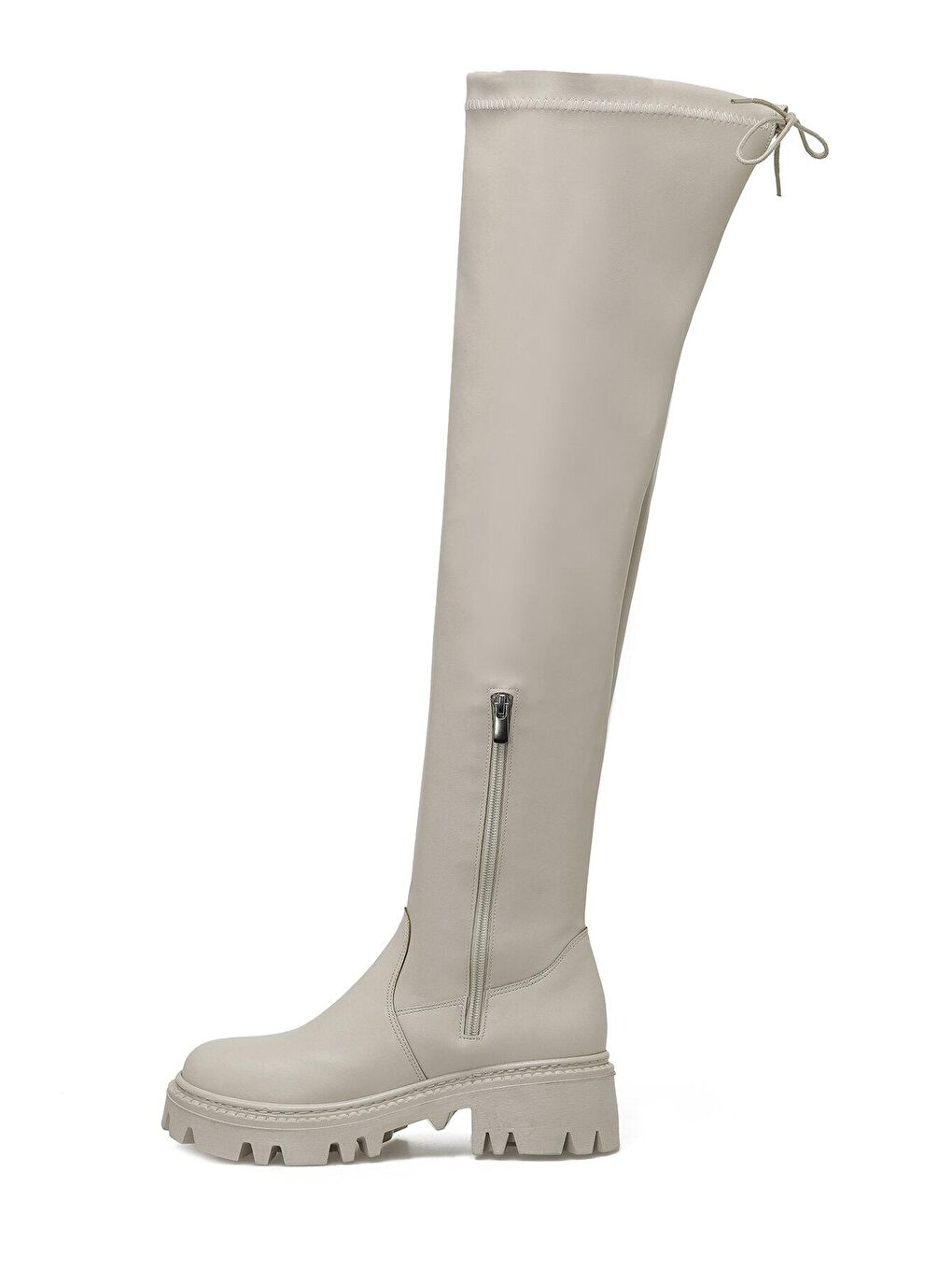 NOVA 3PR Bej Kadın Çizme-2