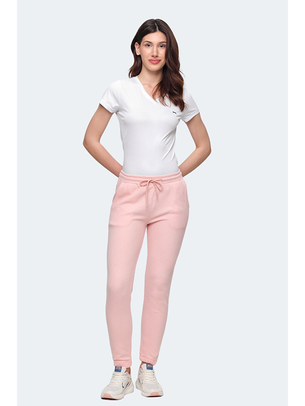 Pembe POLL I Kadın Eşofman Altı Pudra-5