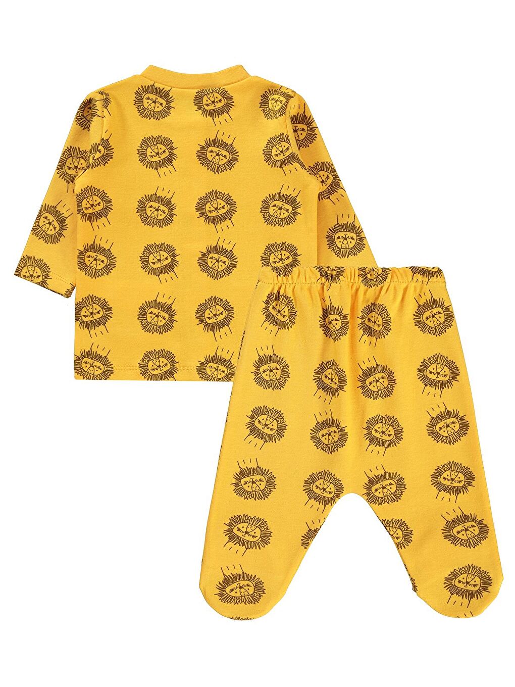 Civil A.Hardal Baby Erkek Bebek Pijama Takımı 1-6 Ay Hardal - 1