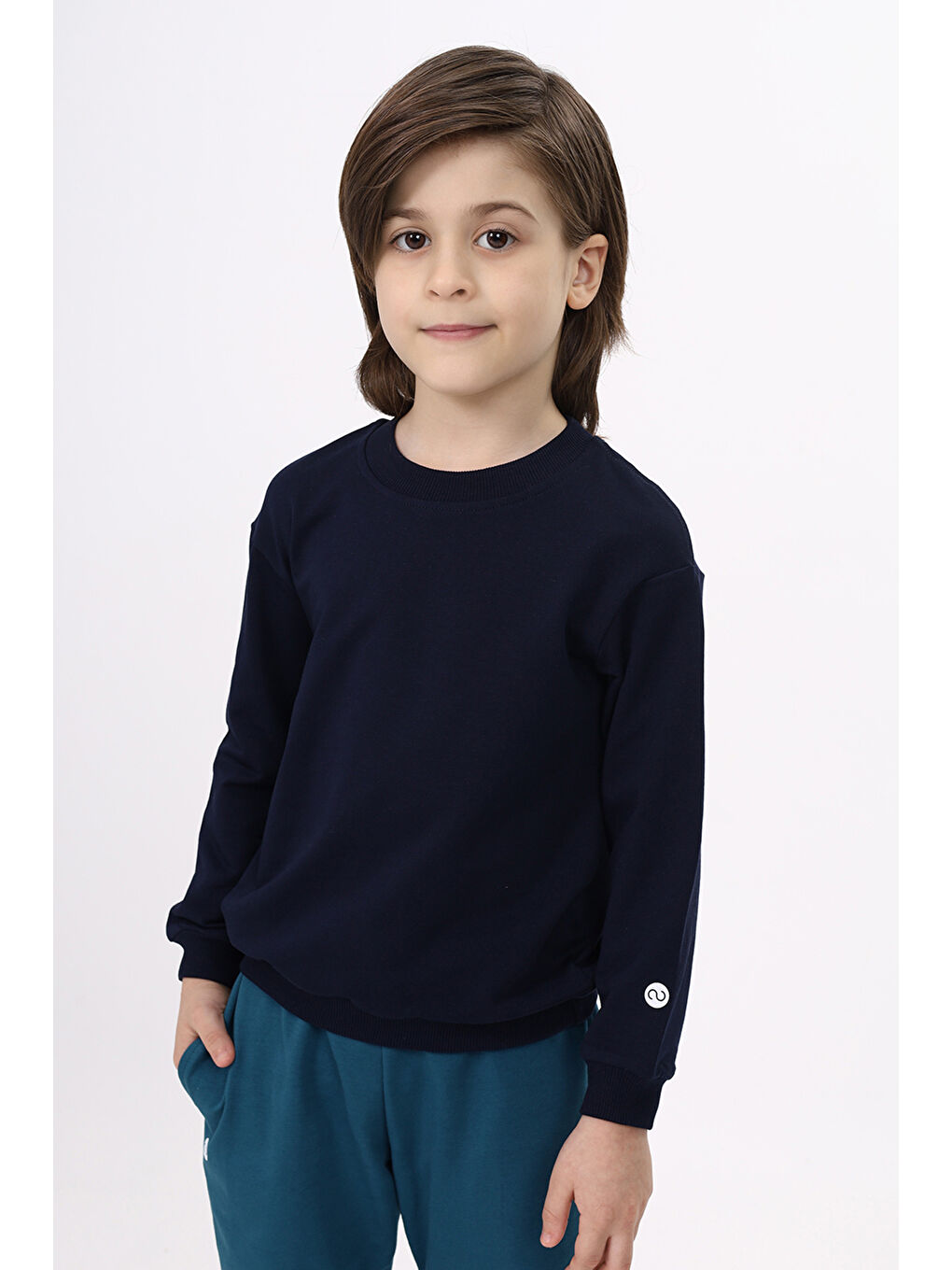 Toontoykids Lacivert Erkek Çocuk Baskılı Sweatshirt