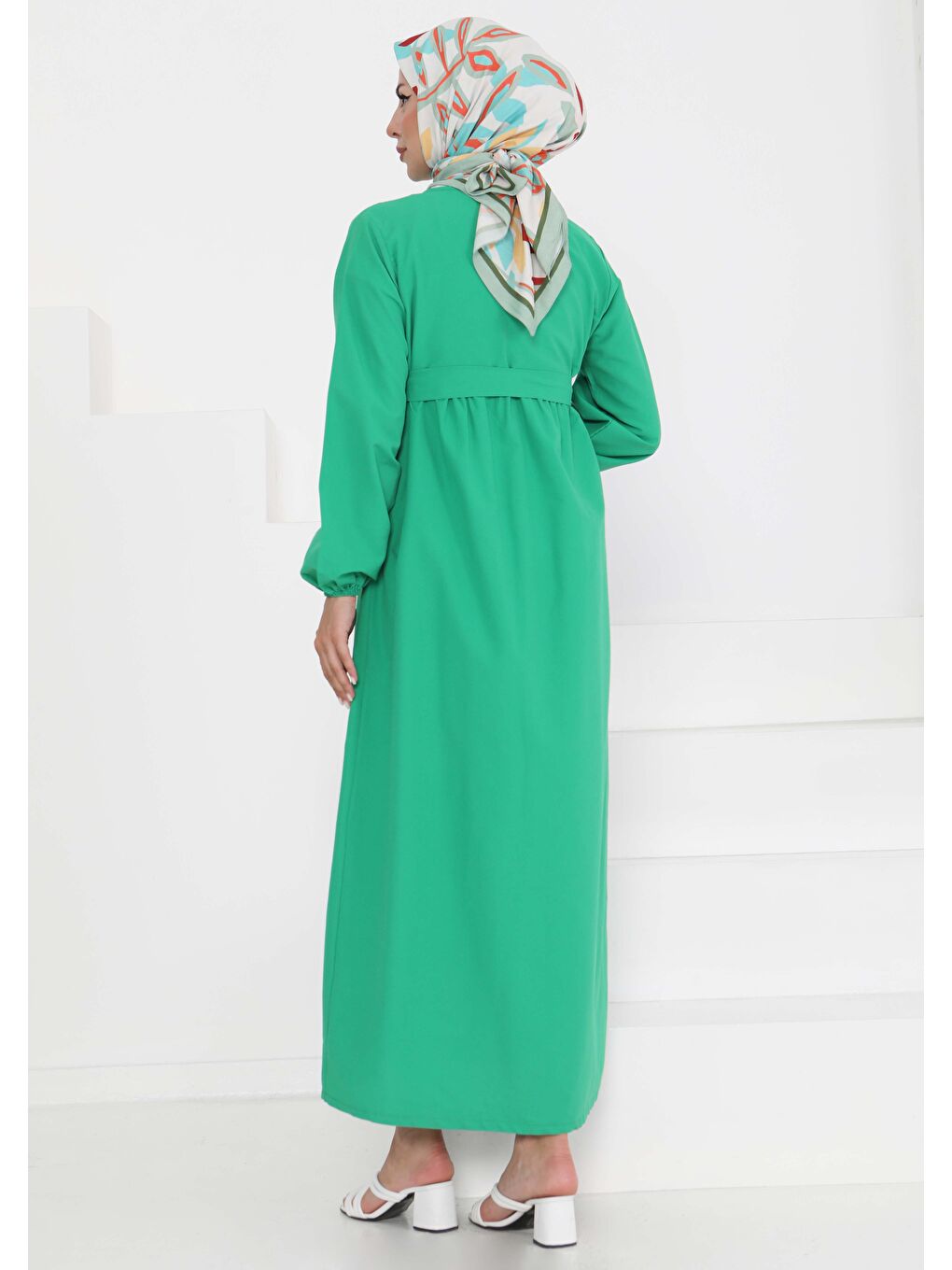 Yeşil Elbise Yesil - 27289-5