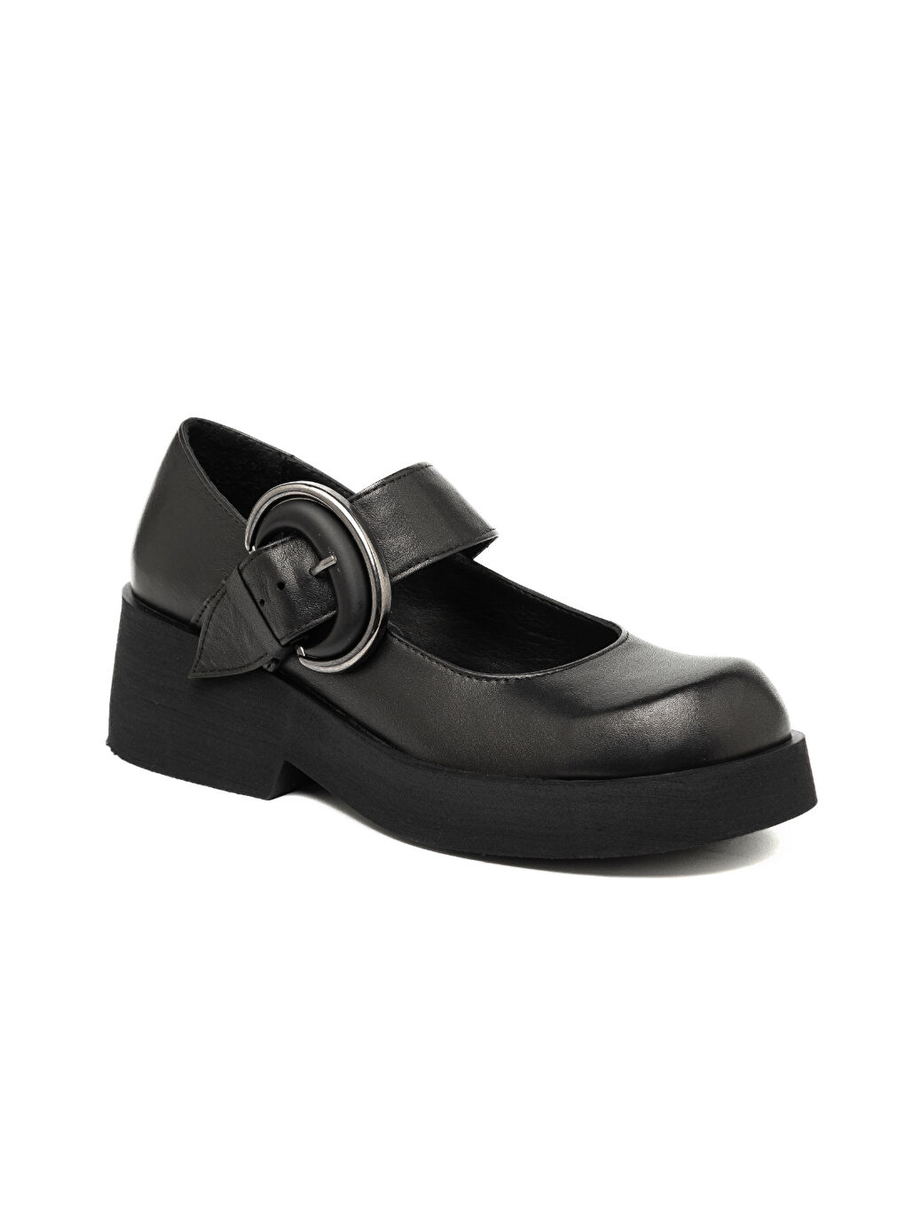 Siyah Kadın Sneaker ( Günlük) 25K12021 Skin Nero-1