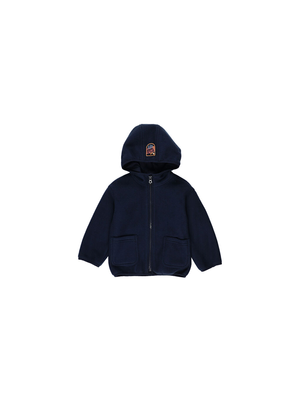 Lacivert Erkek Çocuk Polar Sweatshirt-2