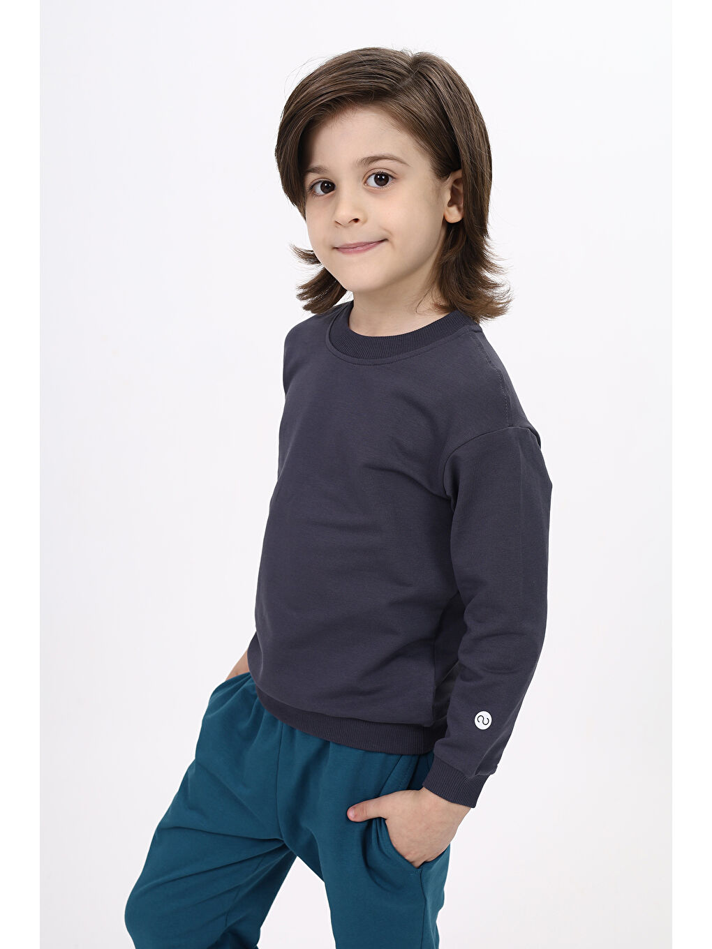 Toontoykids Gri Erkek Çocuk Baskılı Sweatshirt - 3