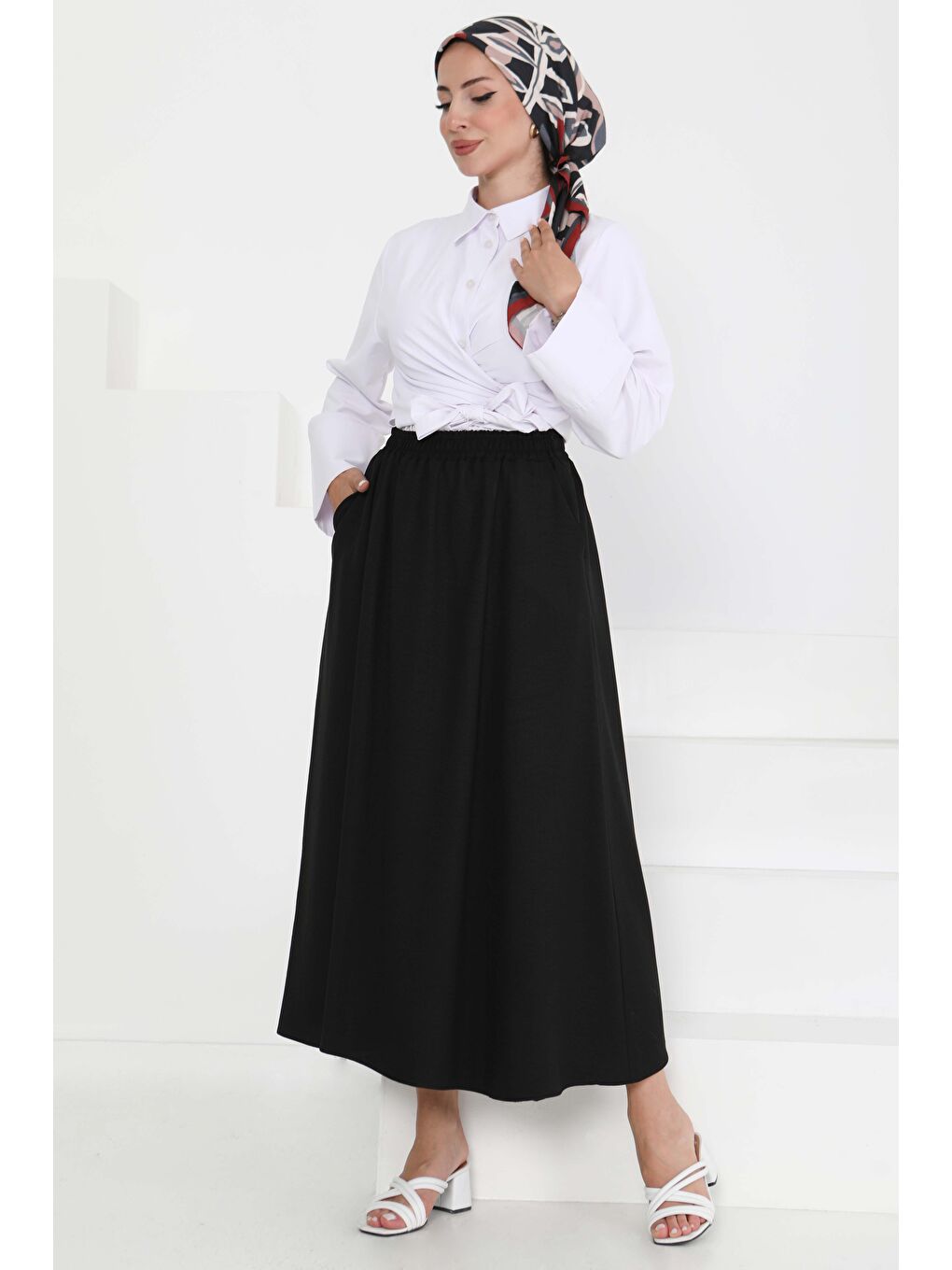 Cepli Keten Etek Siyah - 27294