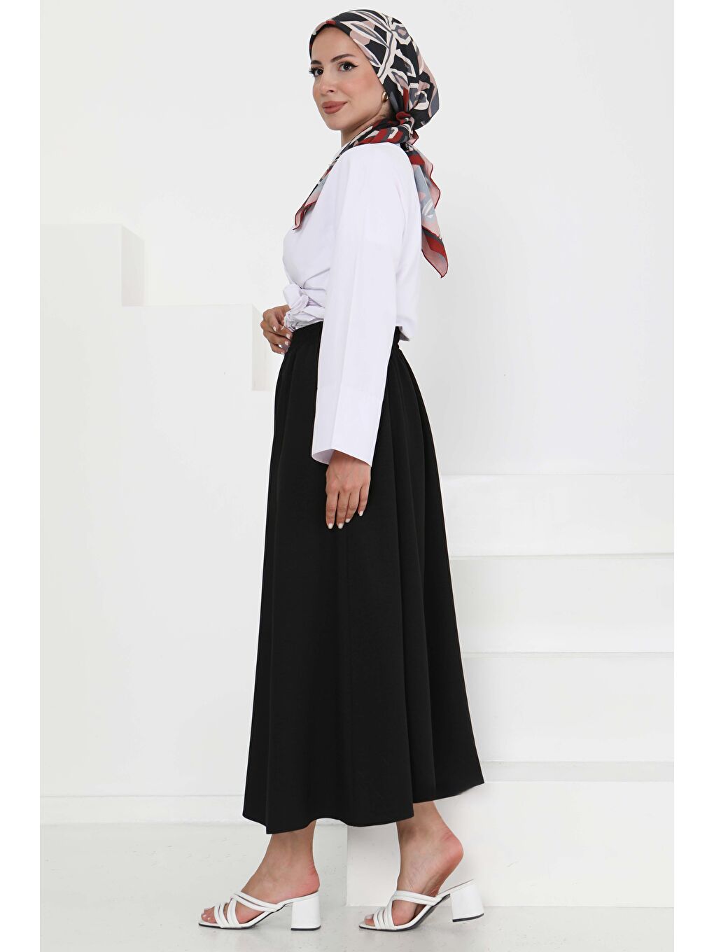 Cepli Keten Etek Siyah - 27294-3