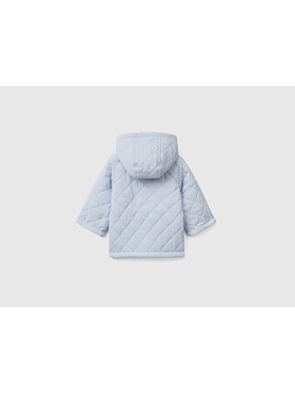 Bebek Toz Mavi Kapitone Mont-1