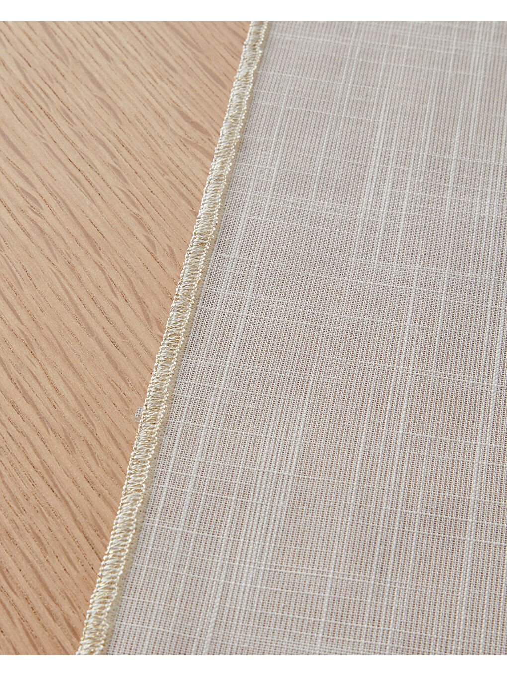 Sarı Lenore Polyester Runner Gold-1