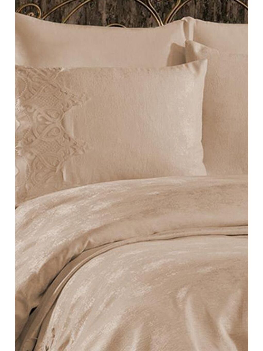 Stella Çift Kişilik Pike Takımı Bej-4