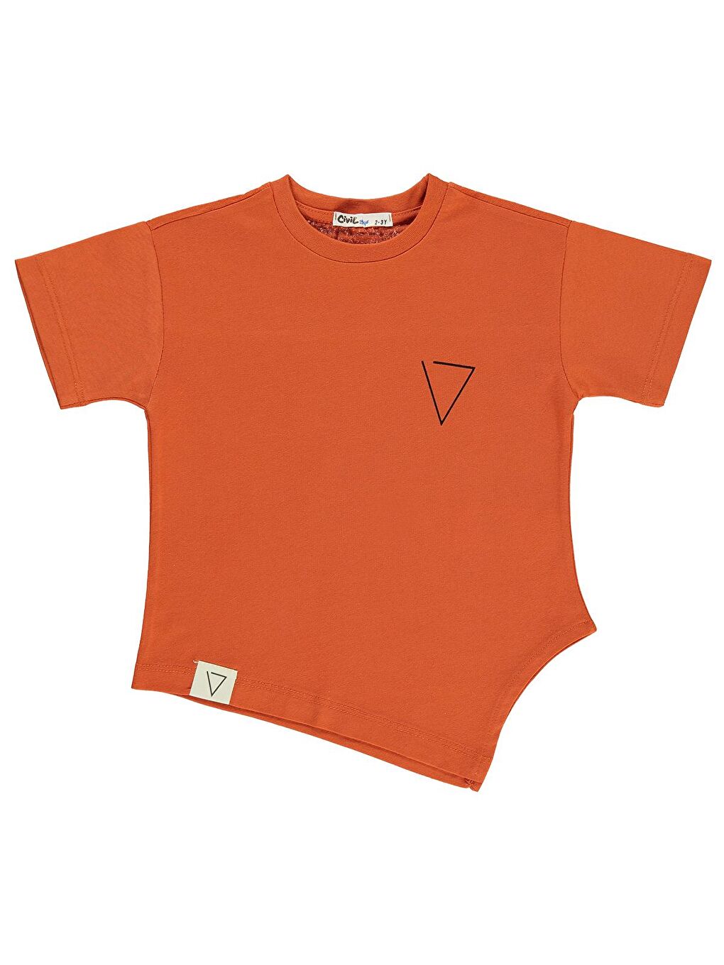 Turuncu Boys Erkek Çocuk Tişört 2-5 Yaş Oranj