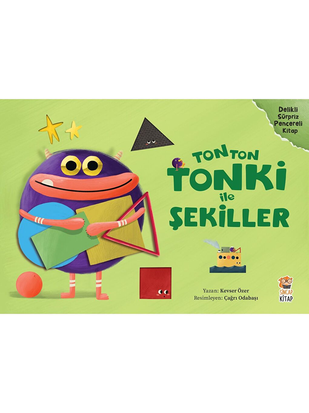 Sincap Kitap Karışık Asorti Tonton Tonki Ile Şekiller - Kevser Özer KTP