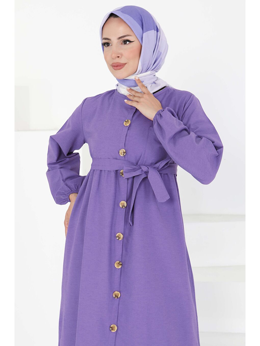 Elbise Lila - 27289-2