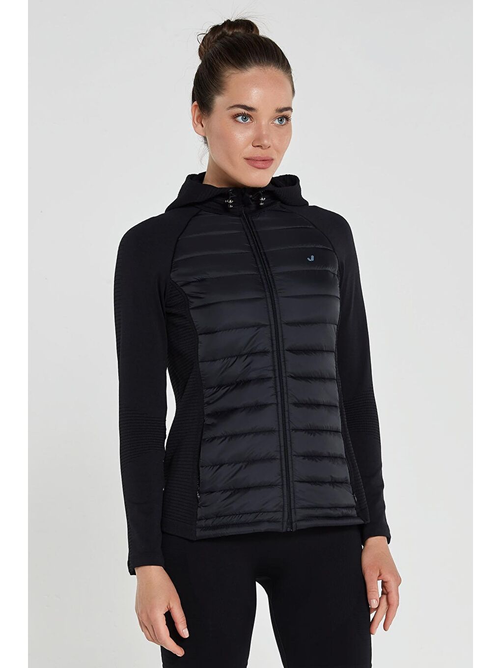 Stornes Hibrit Ceket Siyah-1