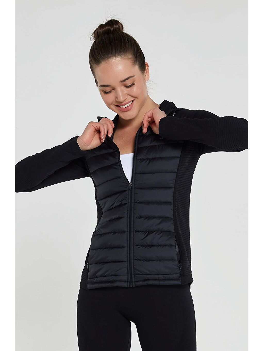 Stornes Hibrit Ceket Siyah-2