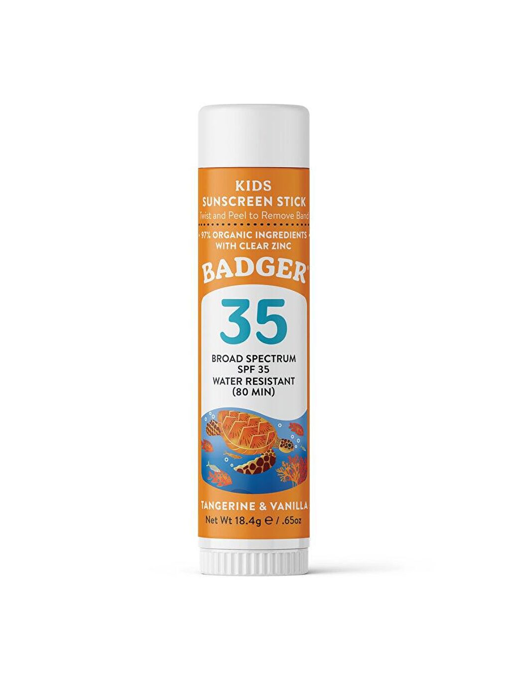 Badger Renksiz Clear Zinc Çocuk Güneş Kremi Stick Spf 35 18 g