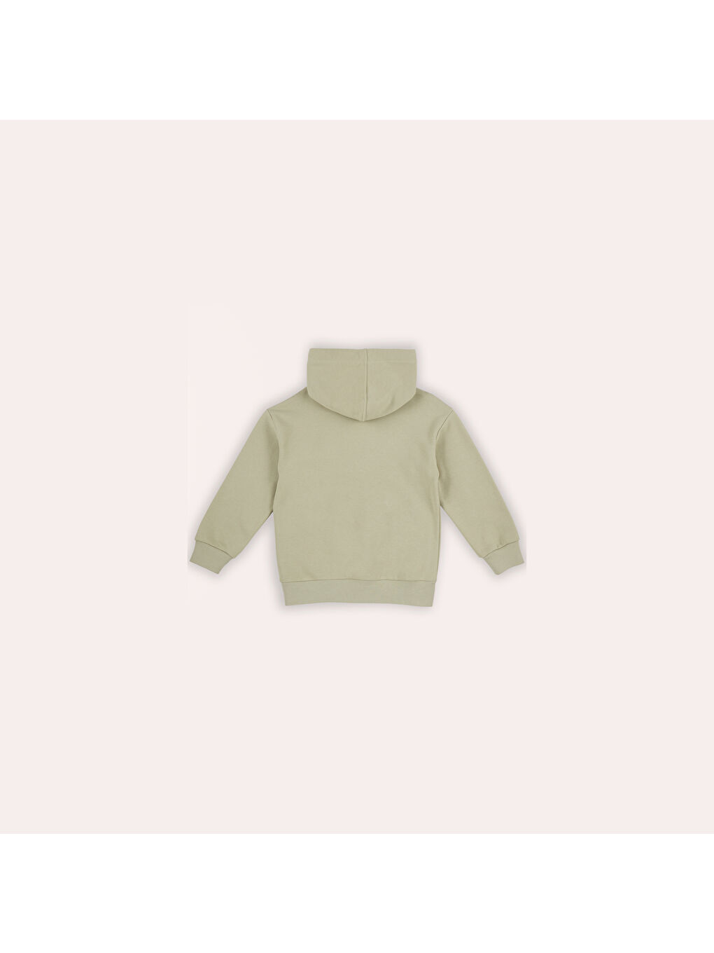 Haki Erkek Çocuk Cep Detaylı Kapüşonlu Sweatshirt-7