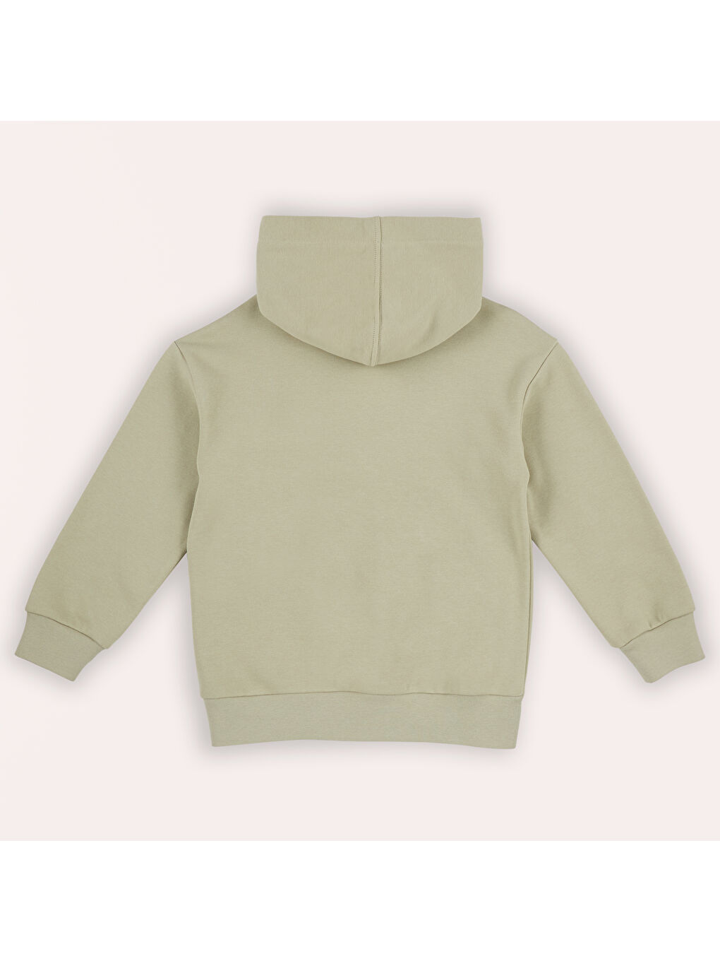Haki Erkek Çocuk Cep Detaylı Kapüşonlu Sweatshirt-8