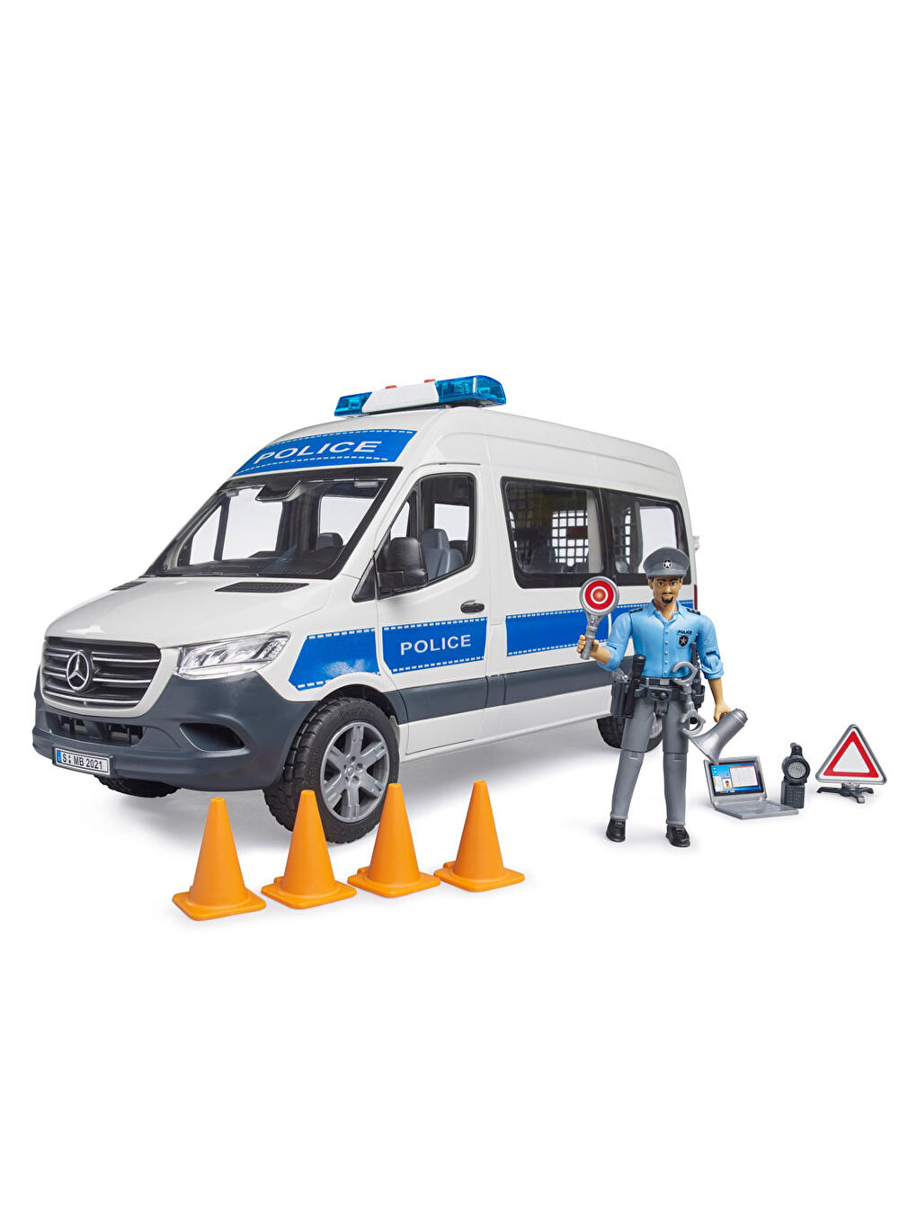 Oyuncak Mb Sprinter Polis Minibüsü Br02683-3