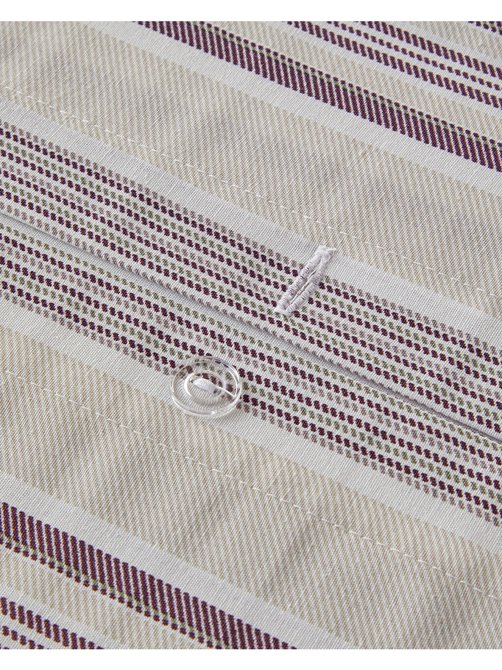 Contempo Kolay Ütülenir Tek Kişilik Nevresim Takımı 160x220 cm Mürdüm-4