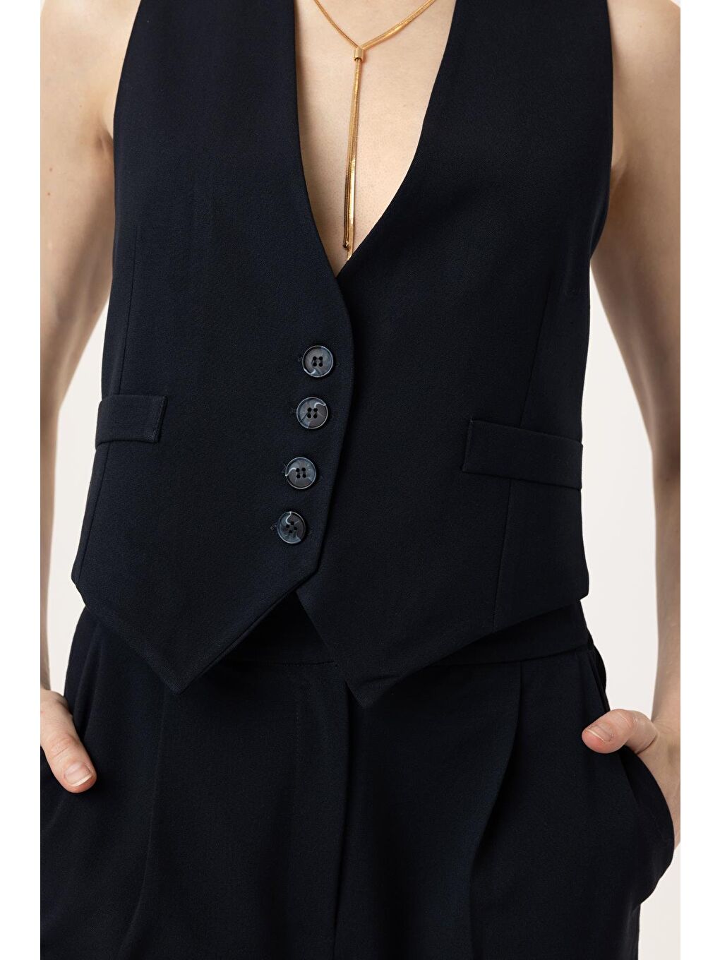 Fernanda Yelek Lacivert-2