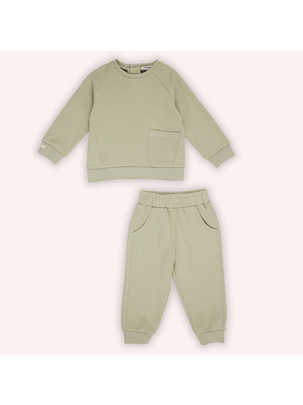 Haki Erkek Çocuk 2'li Eşofman Takımı-3