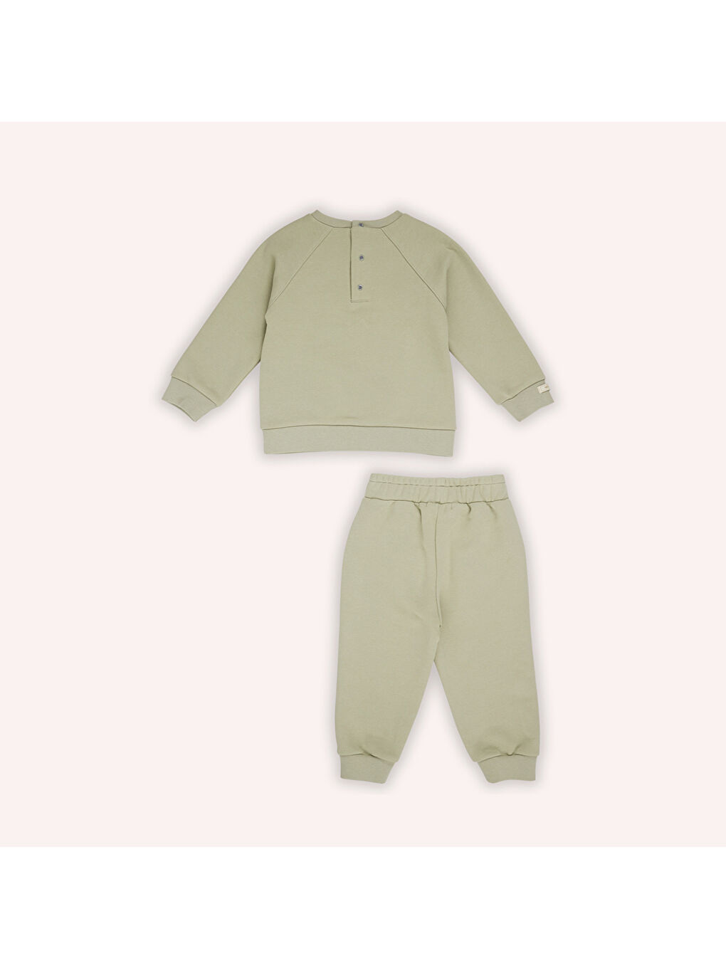 Haki Erkek Çocuk 2'li Eşofman Takımı-4
