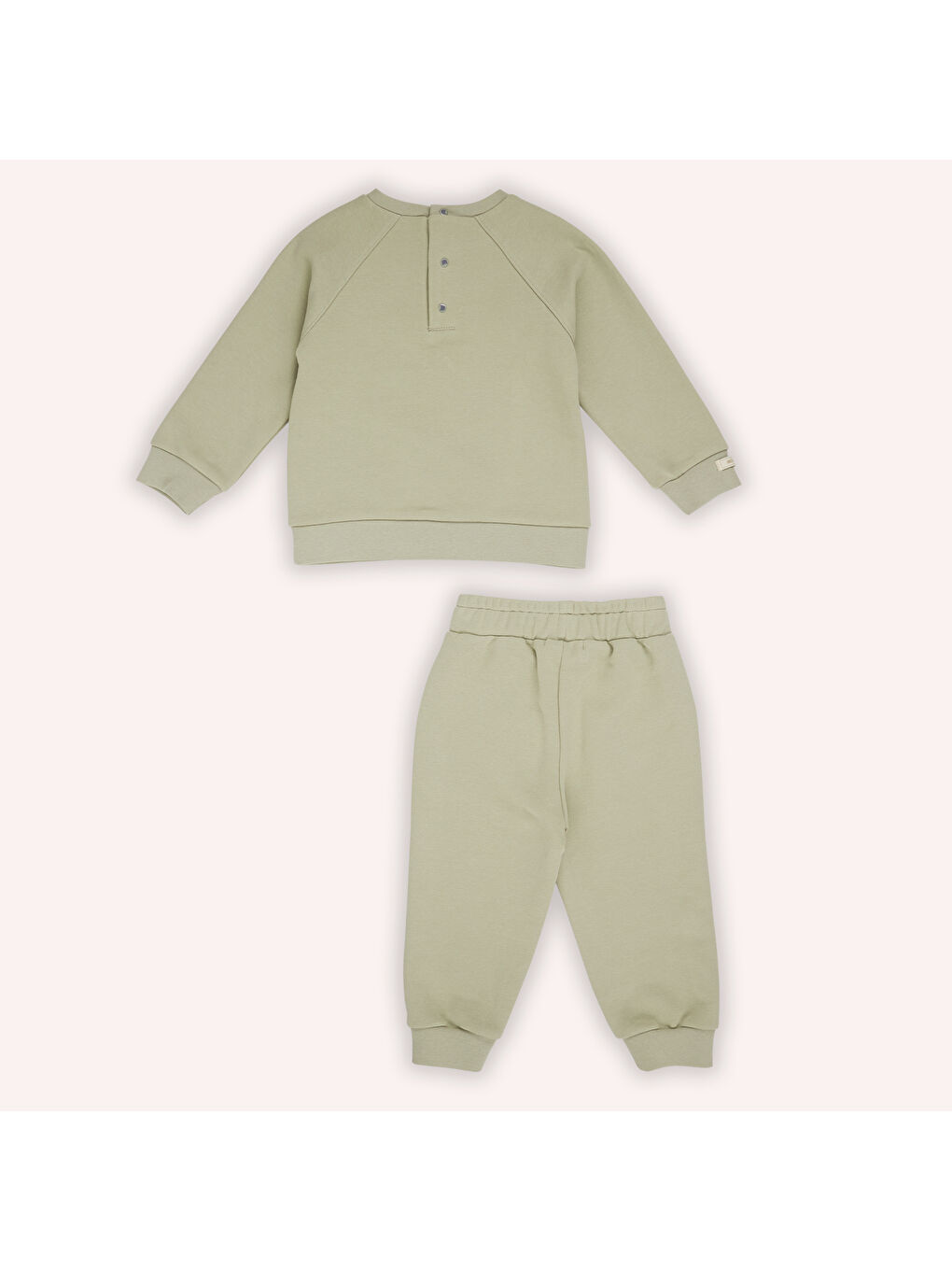 Haki Erkek Çocuk 2'li Eşofman Takımı-5
