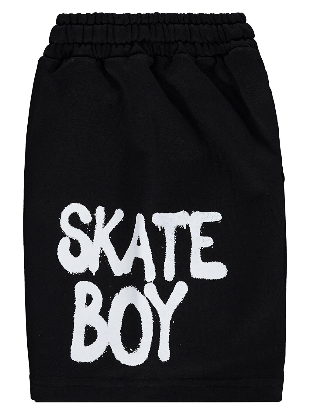 Boys Skate Boy Baskılı 6-9 Yaş Kapri - Siyah-2
