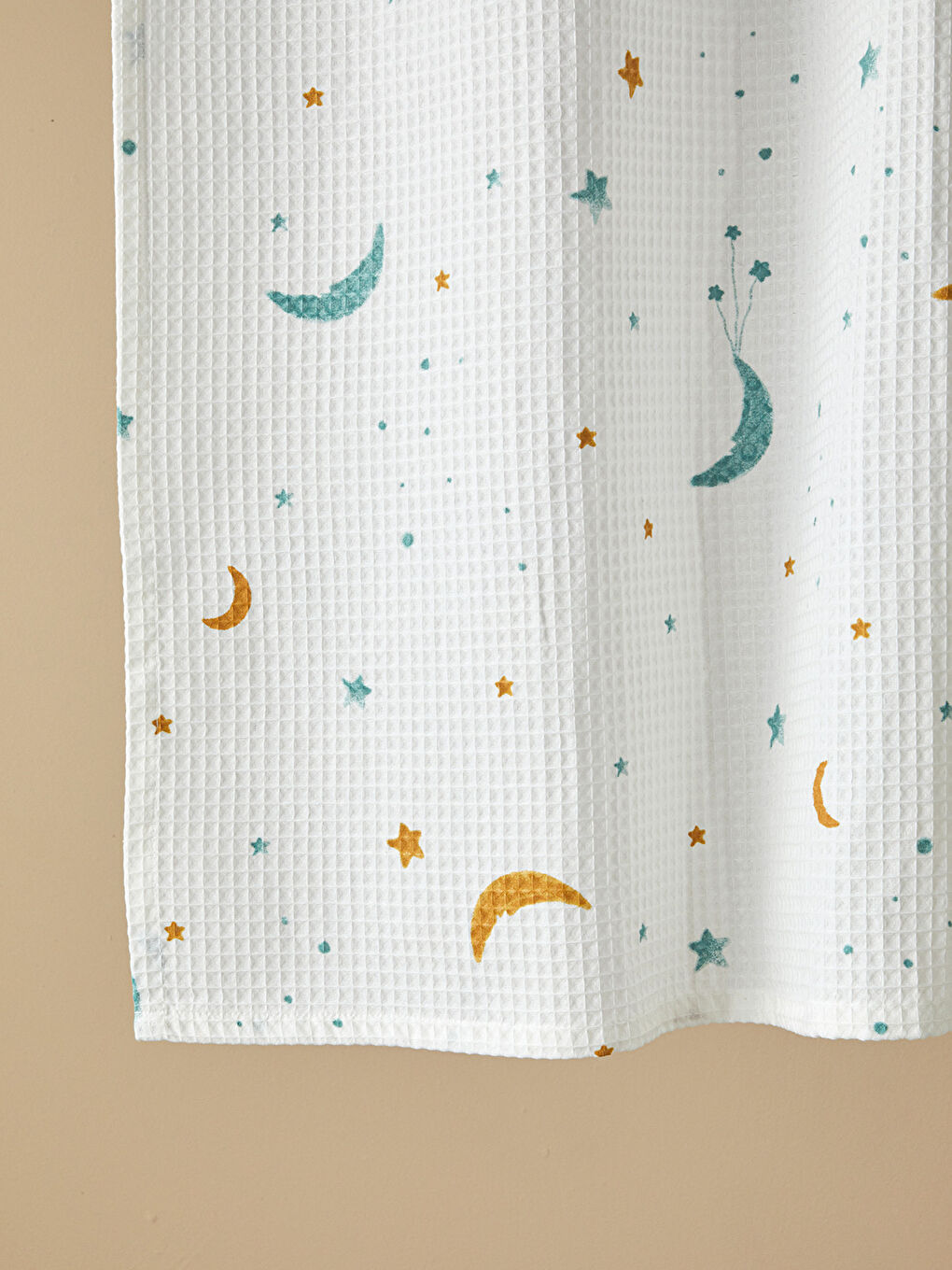 Yeşil Sparkle Night Pamuklu Bebe Pike Seledon-1