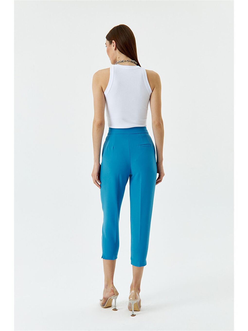 Carrot Fit Mavi Kadın Pantolon-5