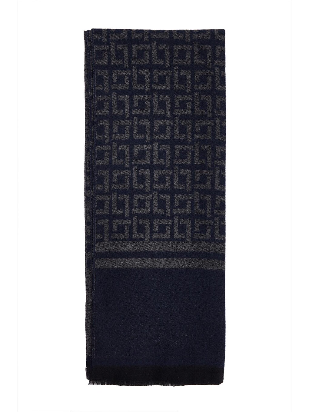 Lacivert Erkek Kışlık Atkı-1