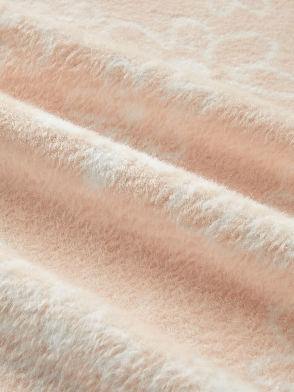 Pembe Charming Garden Pamuklu Bebe Battaniye 100x120 cm Pudra-2