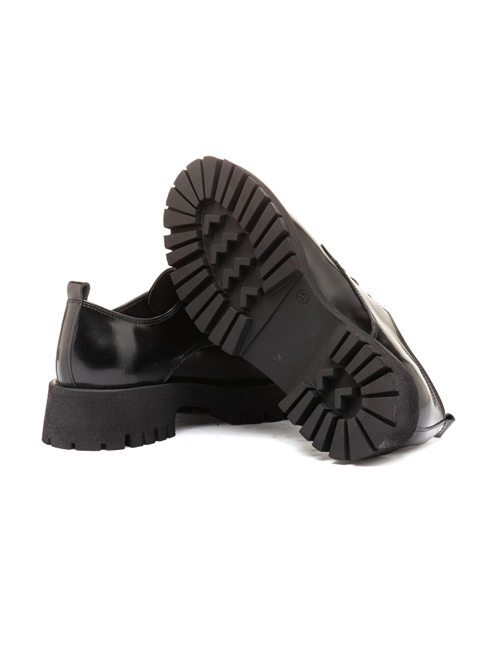 Siyah Kadın Sneaker ( Günlük) IK-3060 SİYAH AÇMA-3