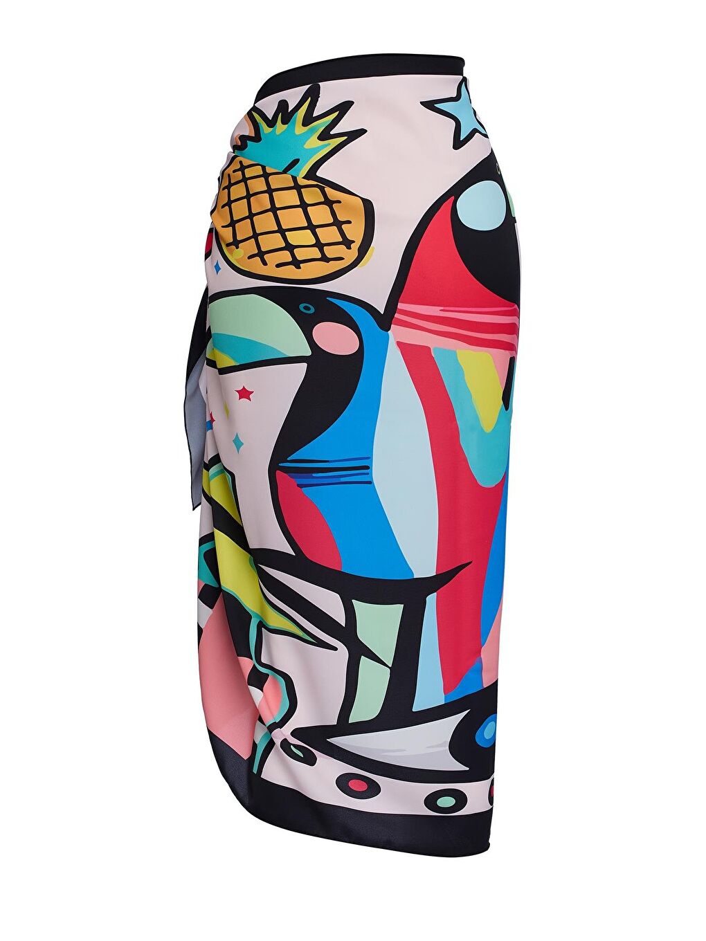 Karışık Hawaii 3 Pareo  İç Göstermez-1