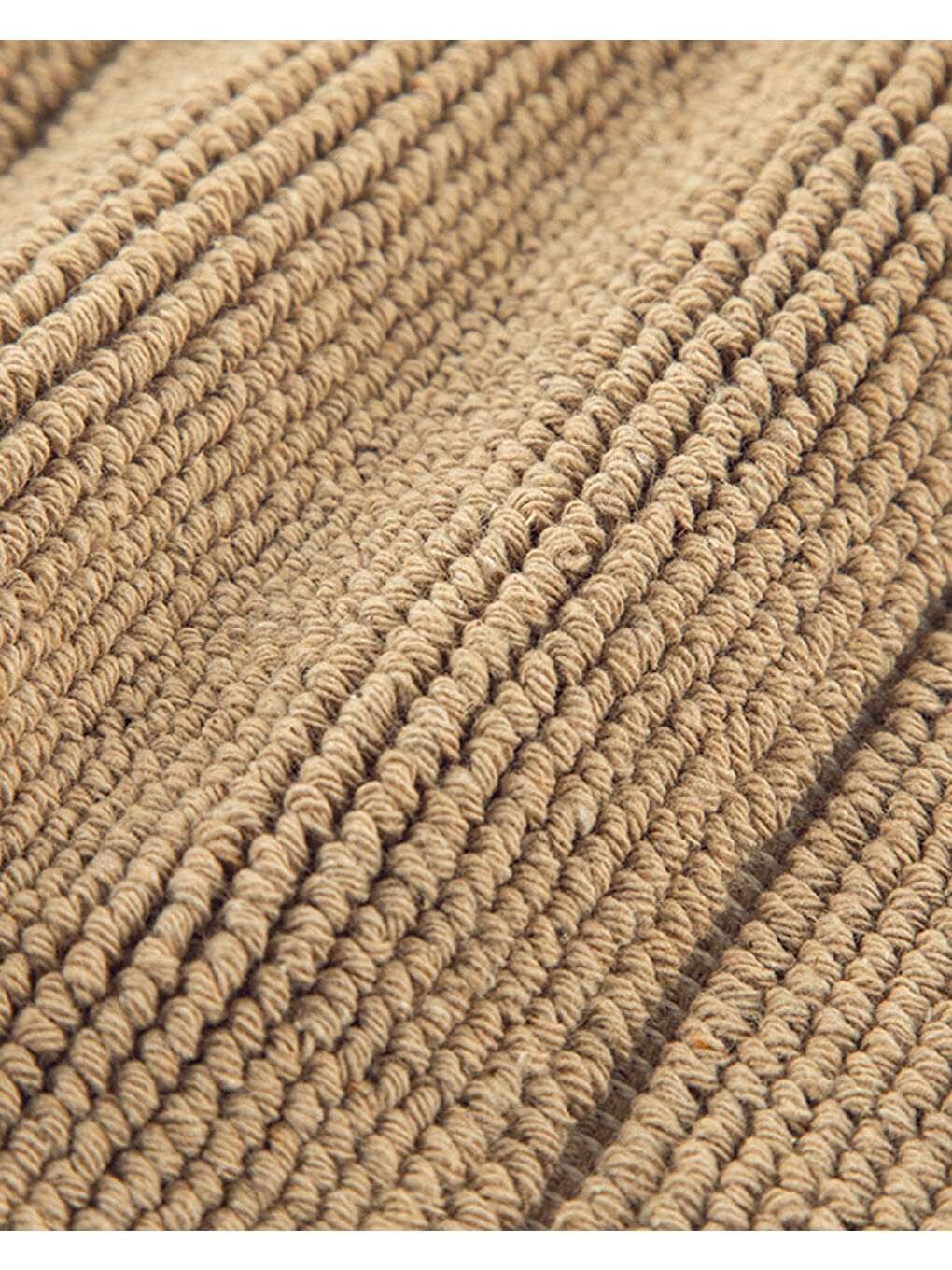 Classy Diamond Pamuklu Bukle Banyo Paspası Seti Bej-3