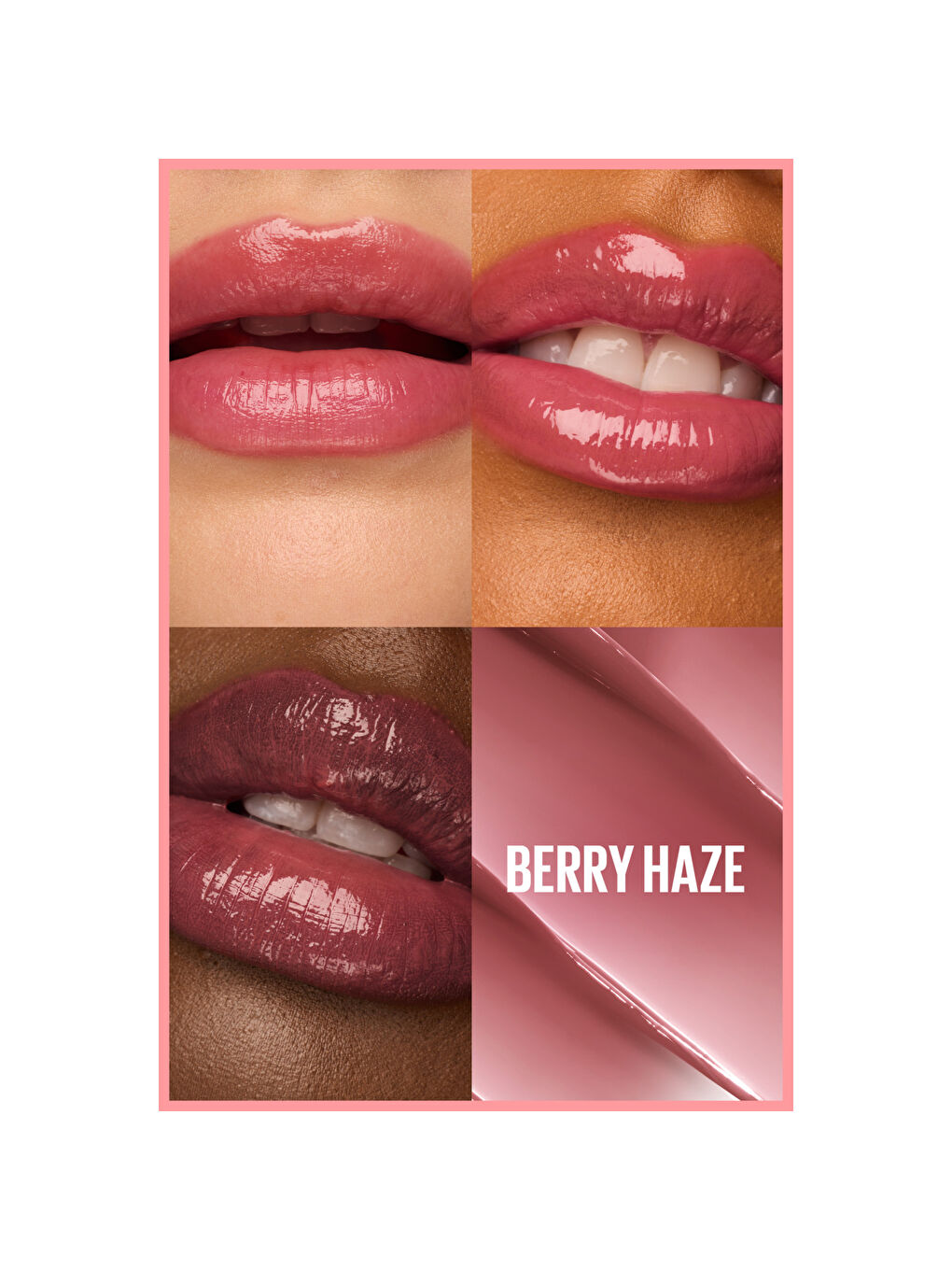 Lifter Glaze Shea Yağı ve Hyalüronik Asit içeren Renkli Dudak Balmı - 07 Berry H-1