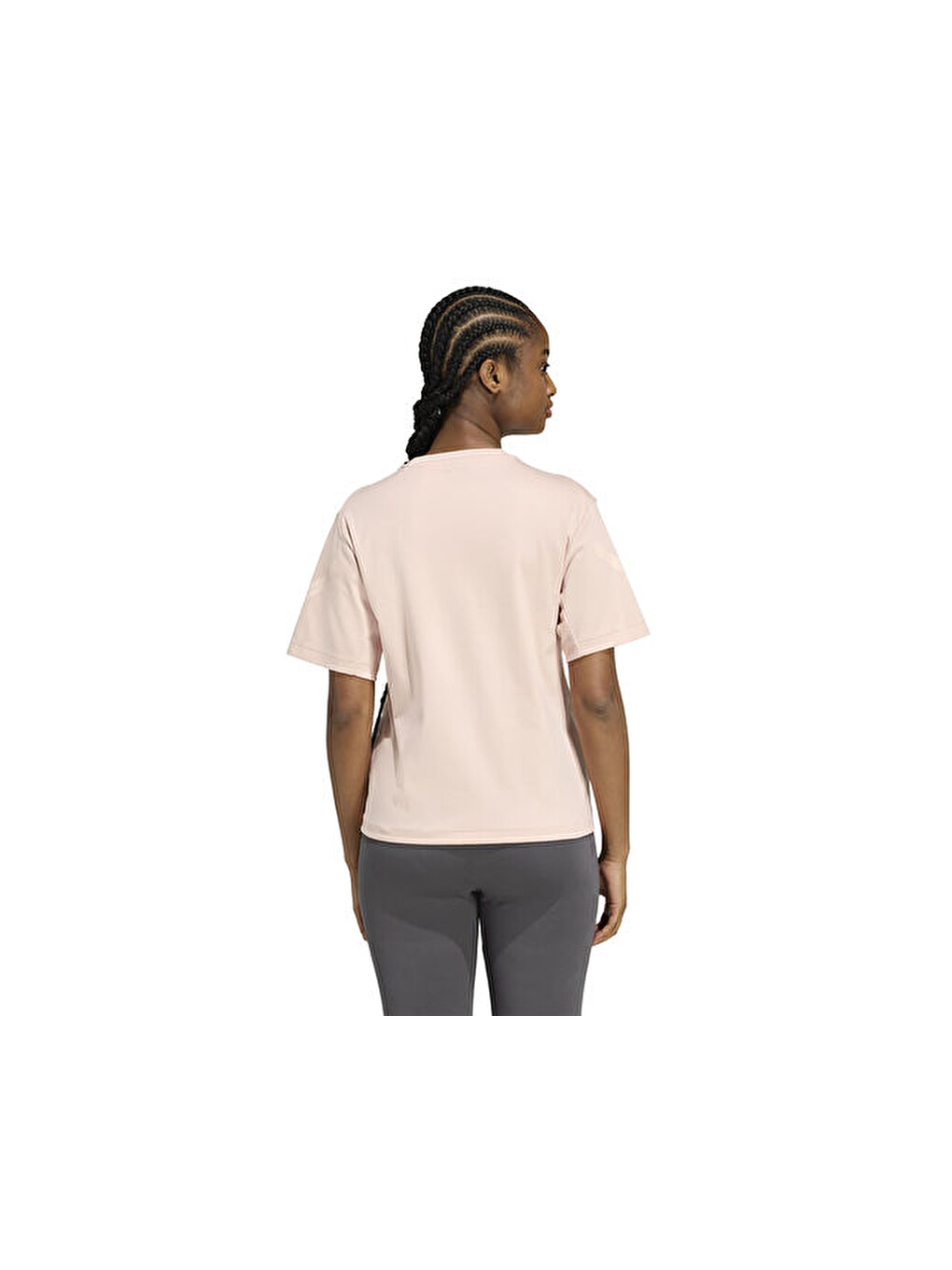 W Z.n.e. Tee Kadın Günlük Tişört Kc7721 Pembe-1