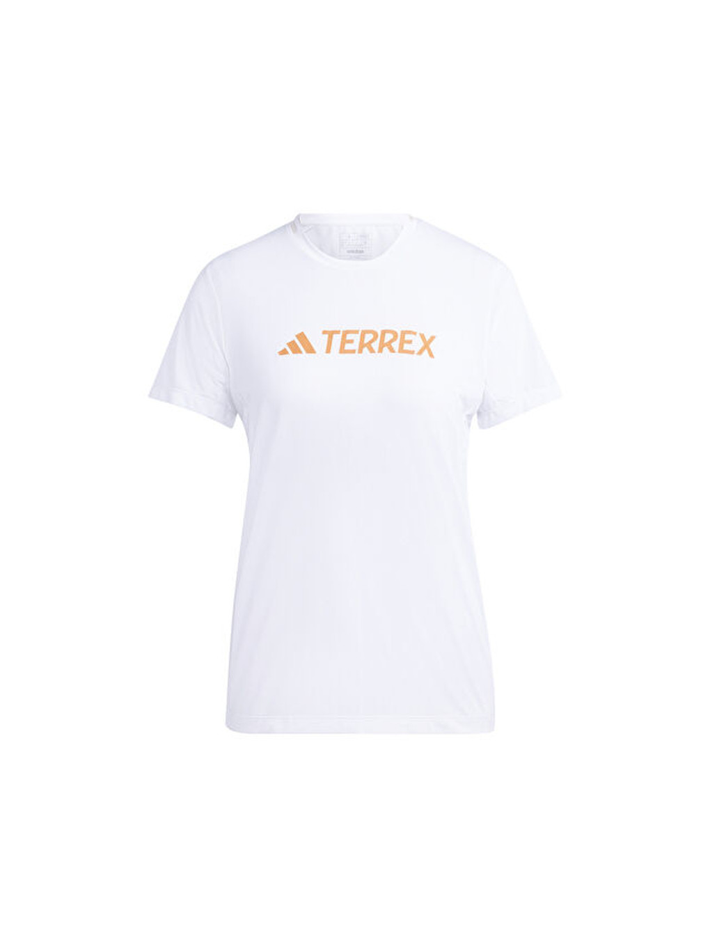 Terrex W Mt Log Tech T Kadın Koşu Tişörtü Iy9421 Beyaz-3