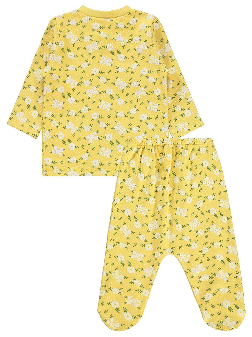 Civil A.Hardal Baby Kız Bebek Pijama Takımı 1-6 Ay Hardal - 1