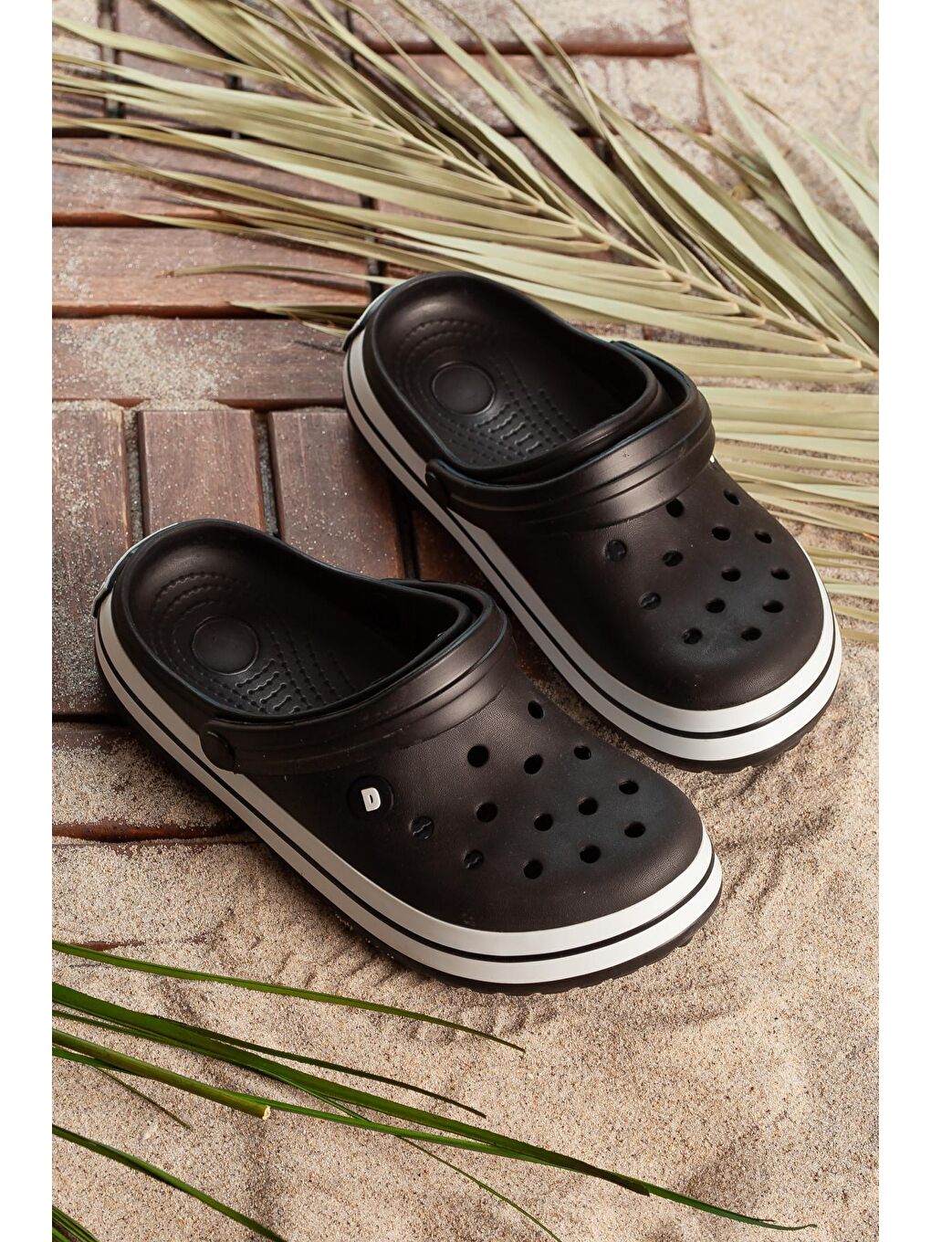 Siyah D0079 Günlük  Unisex Terlik