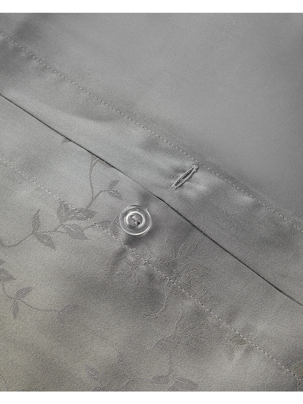 Taylor Lyocell Saten Çift Kişilik Nevresim Takımı Koyu Gri-4