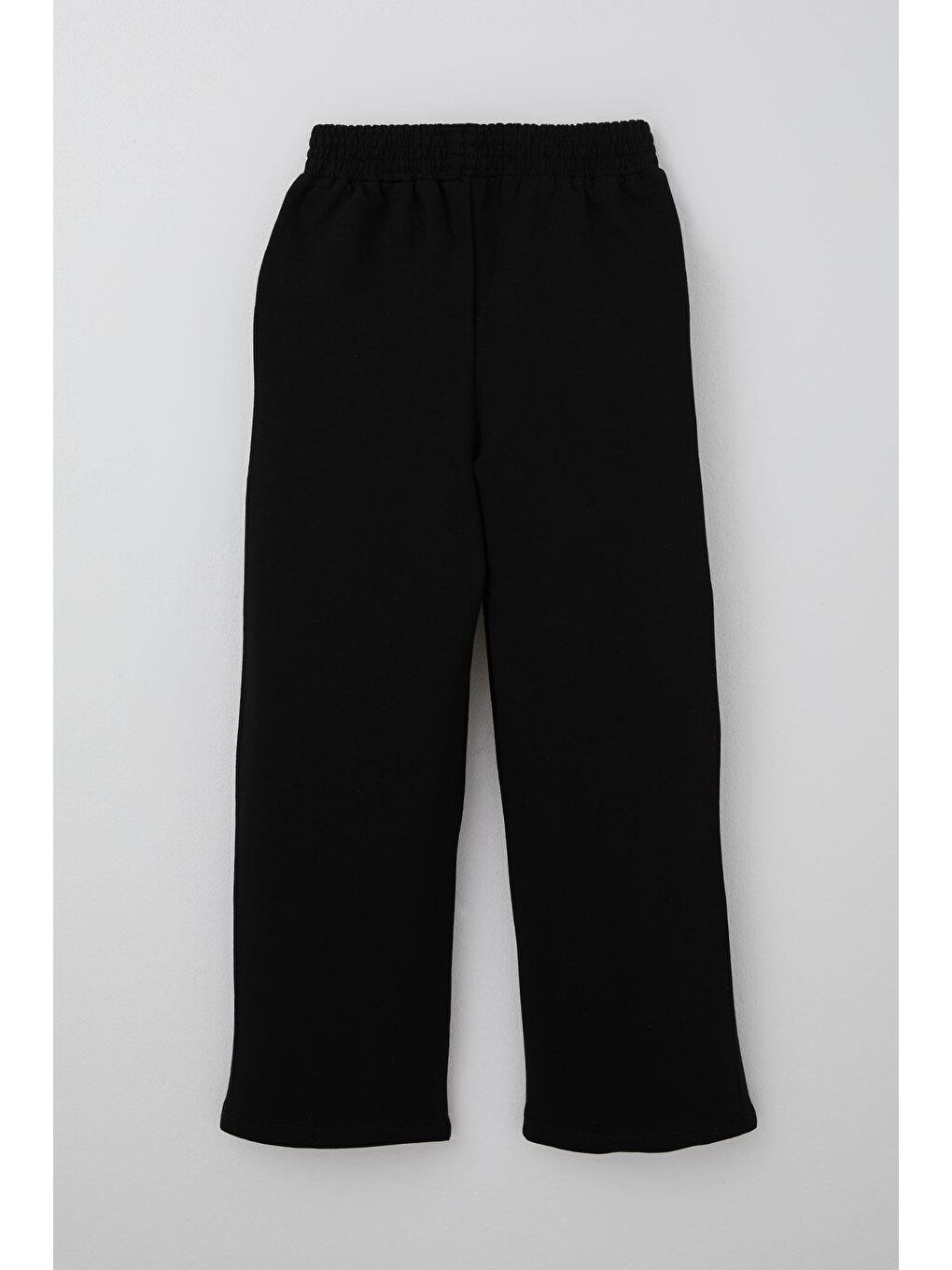 Kız Çocuk Pantolonlu Takım Parmak Detaylı Beyaz (8-14 Yaş)-4