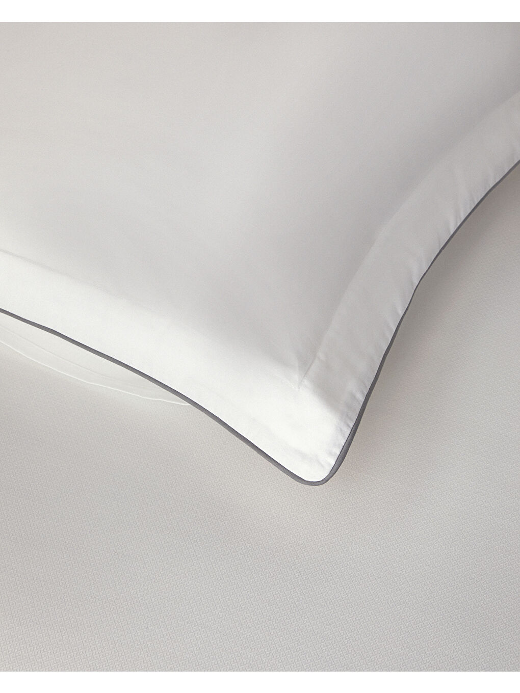 Kyle Pamuklu Biyeli Çift Kişilik Nevresim Takımı Beyaz-3