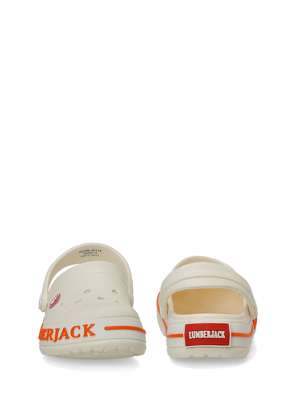 Beyaz DEVON JR KIRIK BEYAZ Kız Çocuk Sabo  Terlik-4