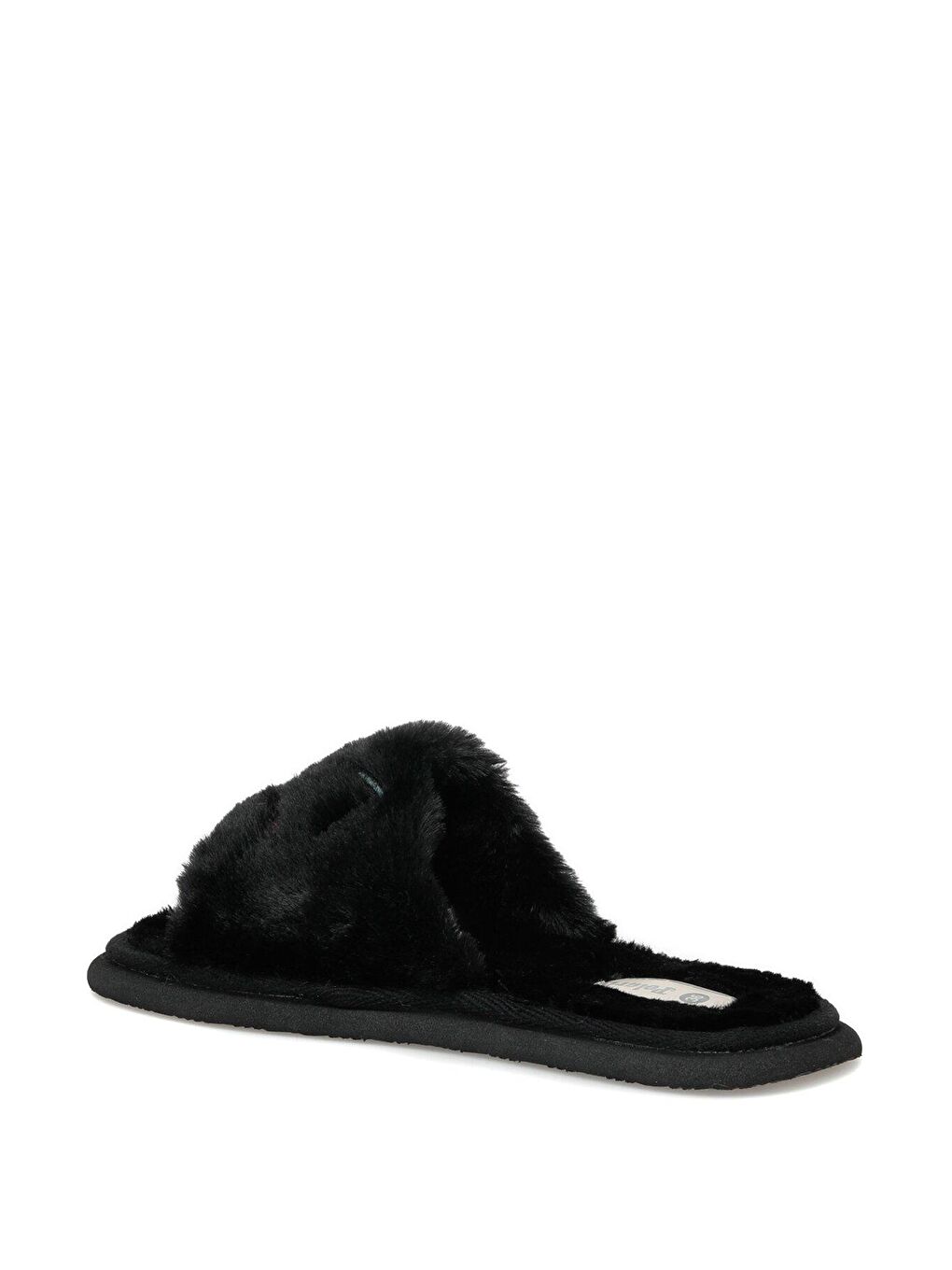 603292.Z2PR Siyah Kadın Ev Terliği-2